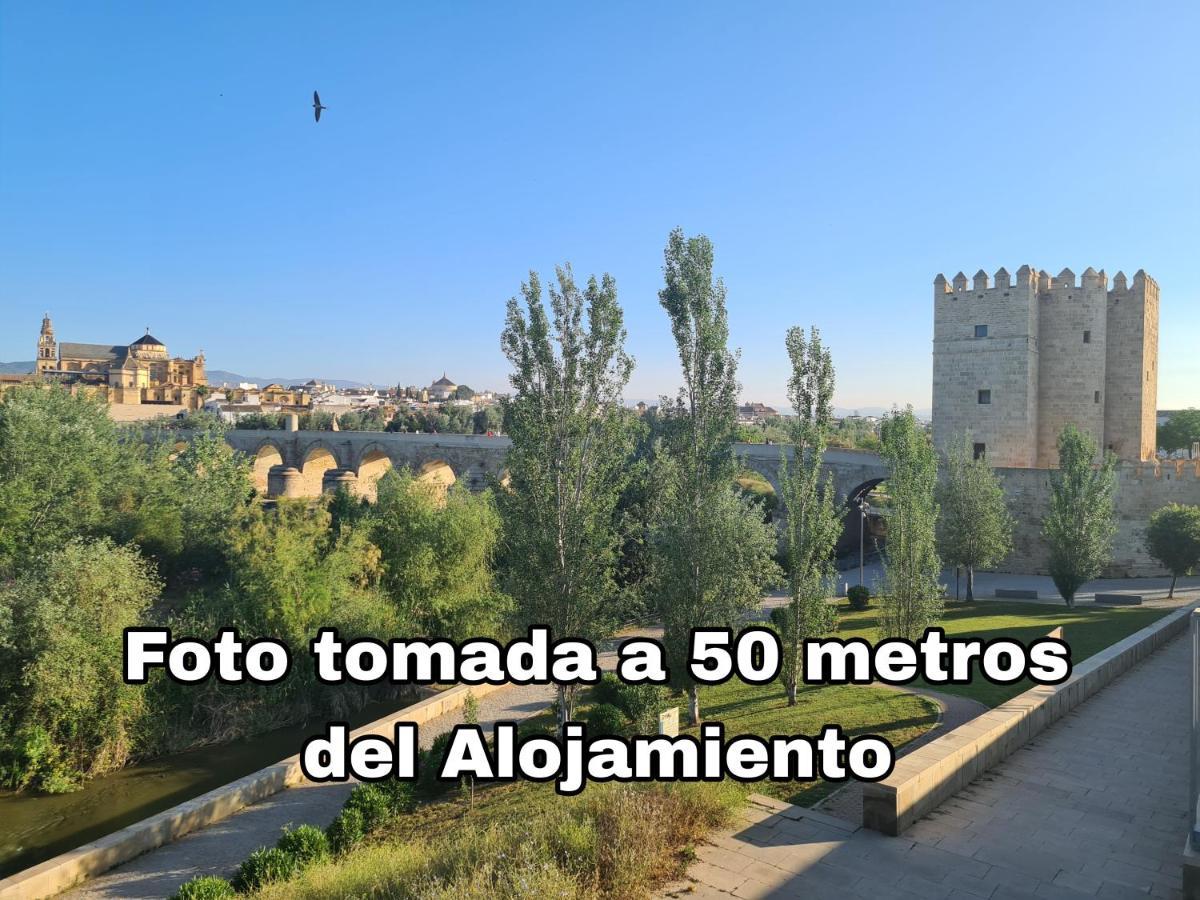 Albolafia Junto Puente Romano Kordoba Bagian luar foto